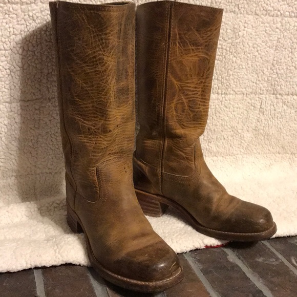 Frye Shoes - Frye Distressed Boots Size 9.5M